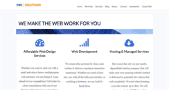 Desktop Screenshot of cm3solutions.com